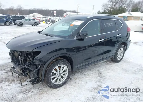 2018 Nissan Rogue Sv из США, поврежденный, VIN KNMAT2MV4JP551120